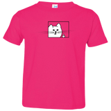 T-Shirts Hot Pink / 2T Feline Flip Toddler Premium T-Shirt