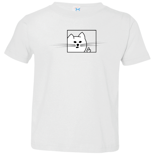 T-Shirts White / 2T Feline Flip Toddler Premium T-Shirt