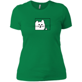 T-Shirts Kelly Green / X-Small Feline Flip Women's Premium T-Shirt