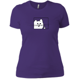 T-Shirts Purple Rush/ / X-Small Feline Flip Women's Premium T-Shirt