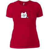 T-Shirts Red / X-Small Feline Flip Women's Premium T-Shirt