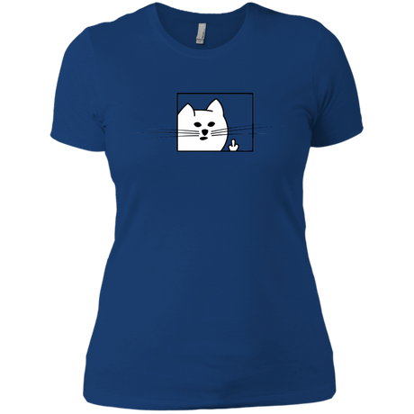 T-Shirts Royal / X-Small Feline Flip Women's Premium T-Shirt