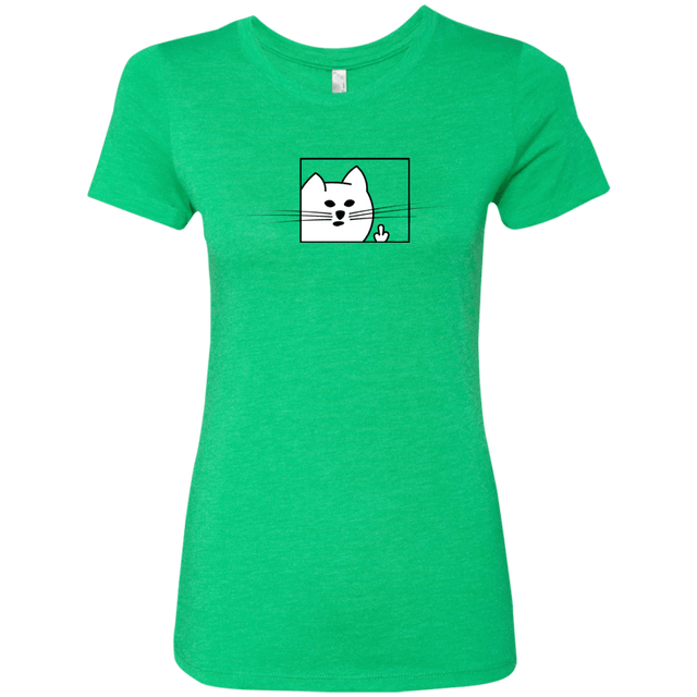 T-Shirts Envy / S Feline Flip Women's Triblend T-Shirt