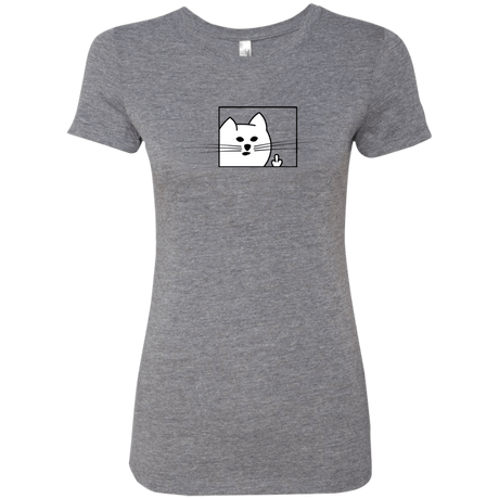 T-Shirts Premium Heather / S Feline Flip Women's Triblend T-Shirt