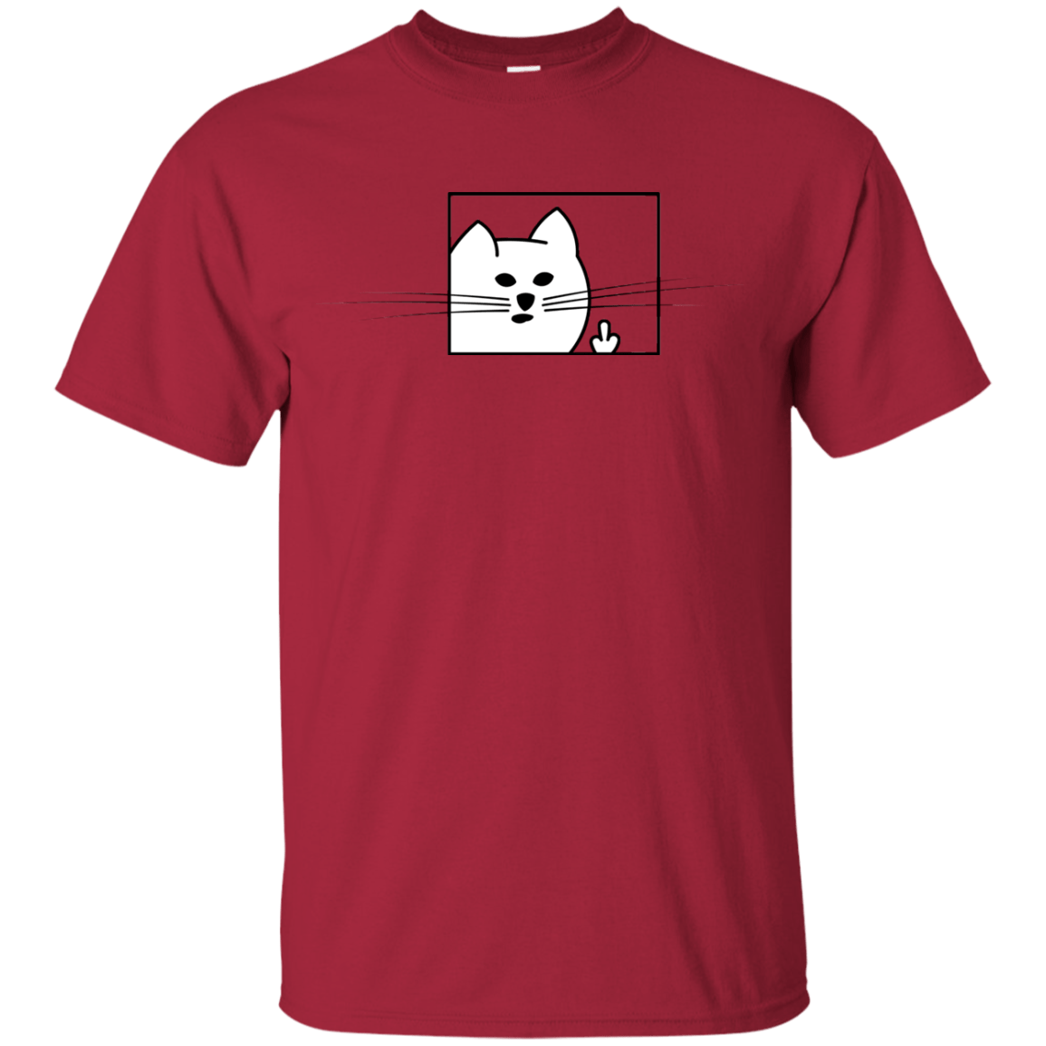 T-Shirts Cardinal / YXS Feline Flip Youth T-Shirt