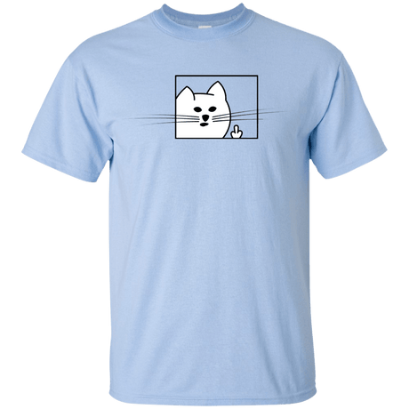 T-Shirts Light Blue / YXS Feline Flip Youth T-Shirt