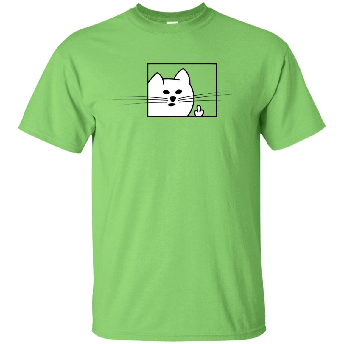 T-Shirts Lime / YXS Feline Flip Youth T-Shirt