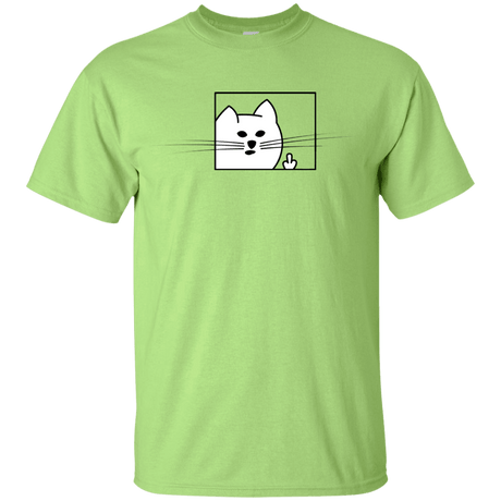 T-Shirts Mint Green / YXS Feline Flip Youth T-Shirt