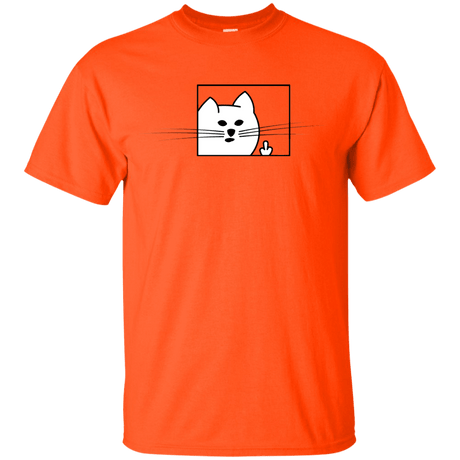 T-Shirts Orange / YXS Feline Flip Youth T-Shirt