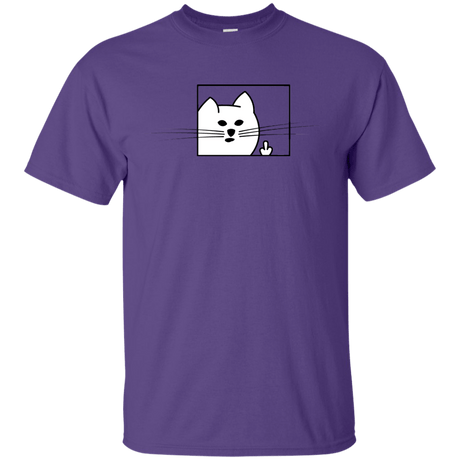 T-Shirts Purple / YXS Feline Flip Youth T-Shirt