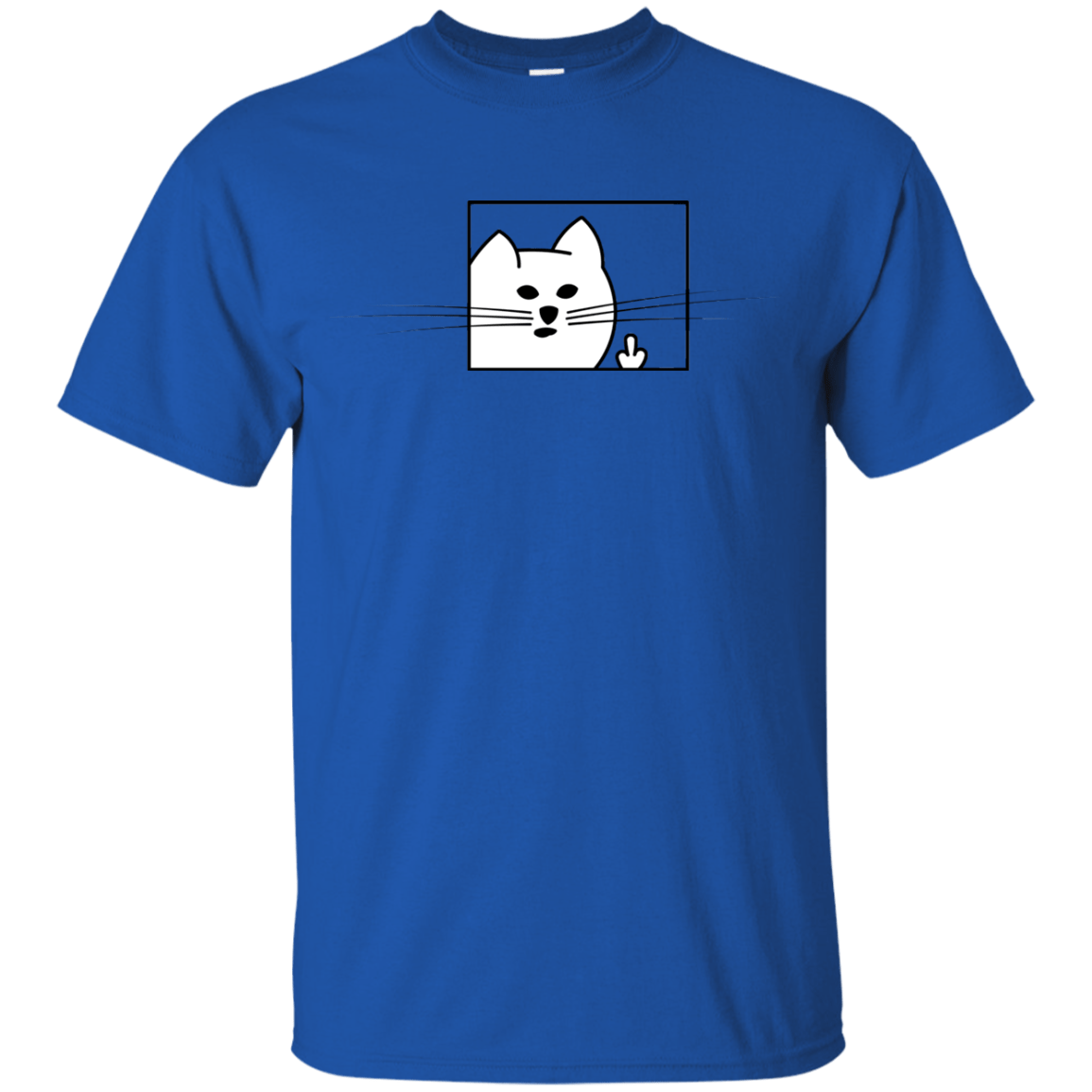 T-Shirts Royal / YXS Feline Flip Youth T-Shirt