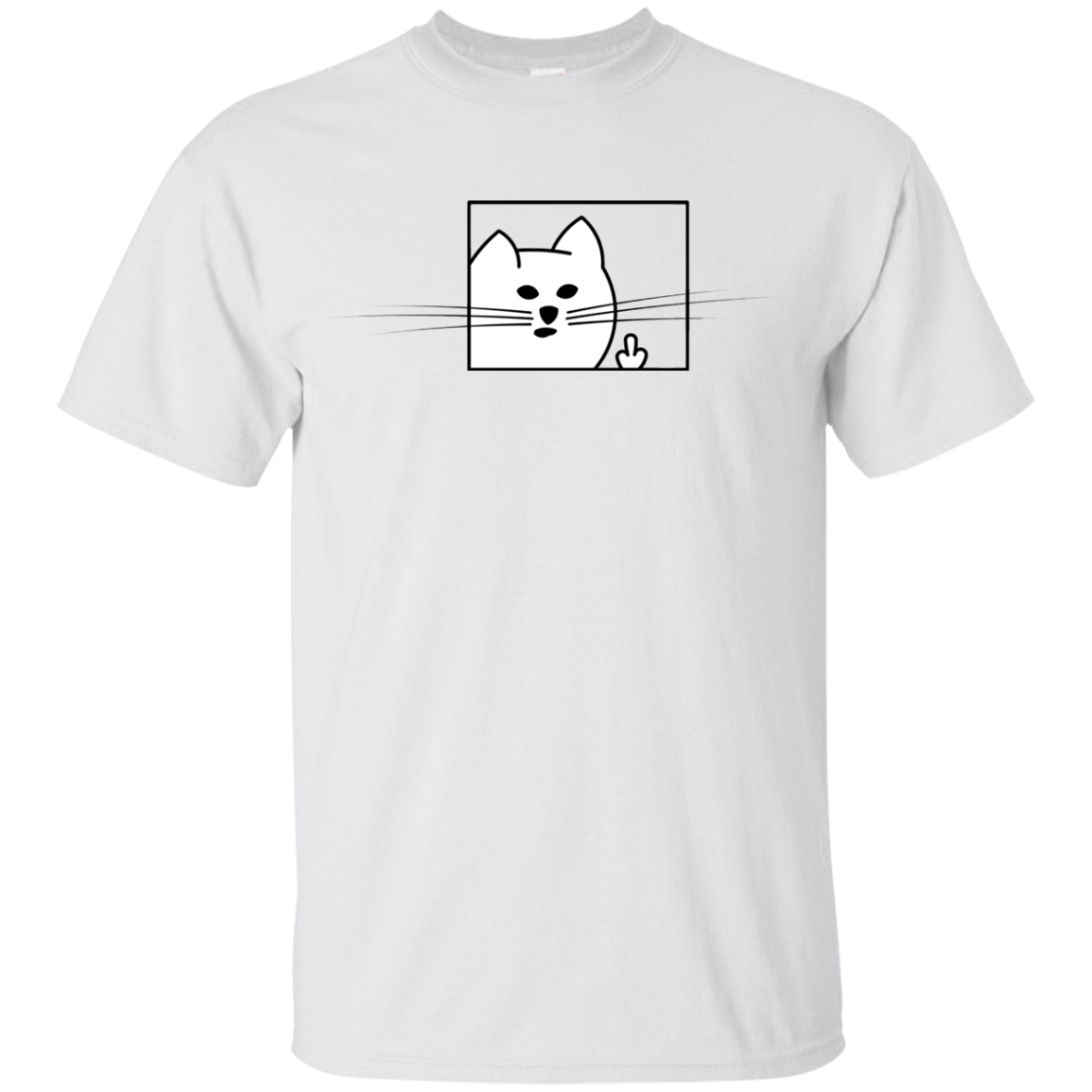 T-Shirts White / YXS Feline Flip Youth T-Shirt