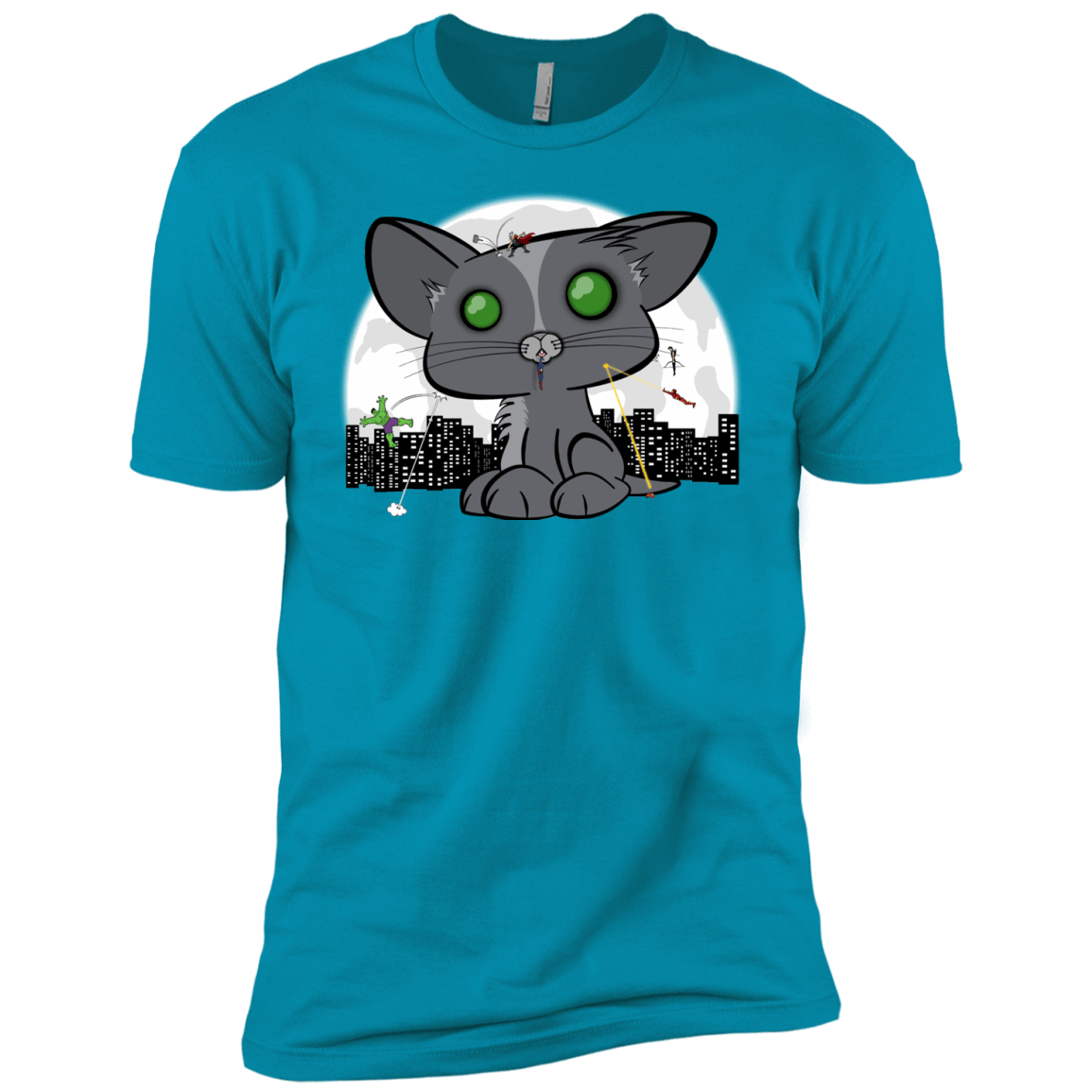 T-Shirts Turquoise / YXS Felinity War Boys Premium T-Shirt