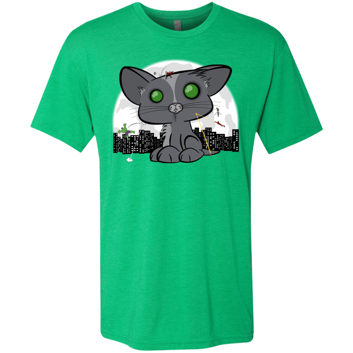 T-Shirts Envy / Small Felinity War Men's Triblend T-Shirt