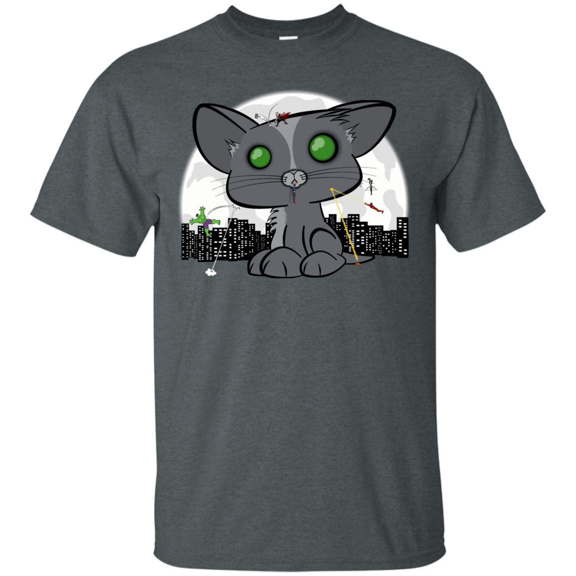 T-Shirts Dark Heather / Small Felinity War T-Shirt