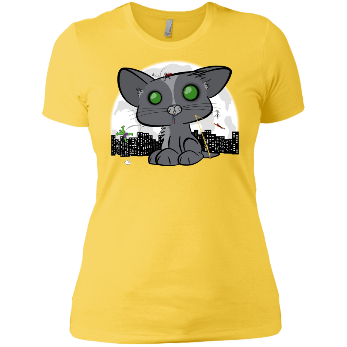T-Shirts Vibrant Yellow / X-Small Felinity War Women's Premium T-Shirt