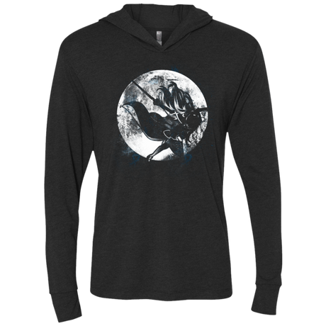 T-Shirts Vintage Black / X-Small Female Gamer Triblend Long Sleeve Hoodie Tee