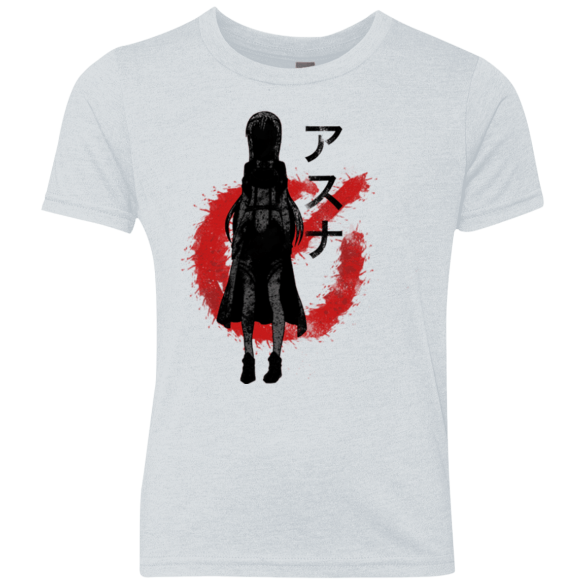 T-Shirts Heather White / YXS female gamer2 Youth Triblend T-Shirt