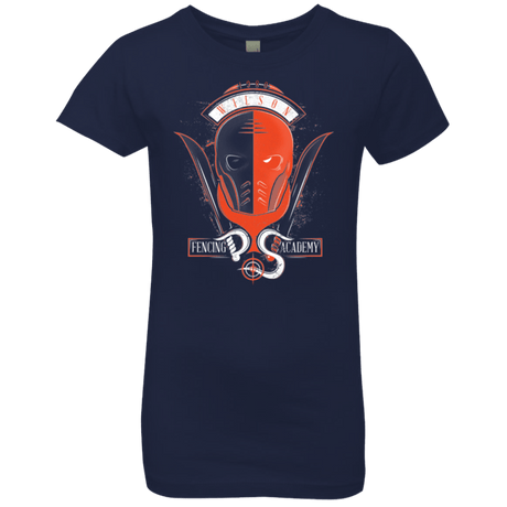T-Shirts Midnight Navy / YXS Fencing Academy Girls Premium T-Shirt