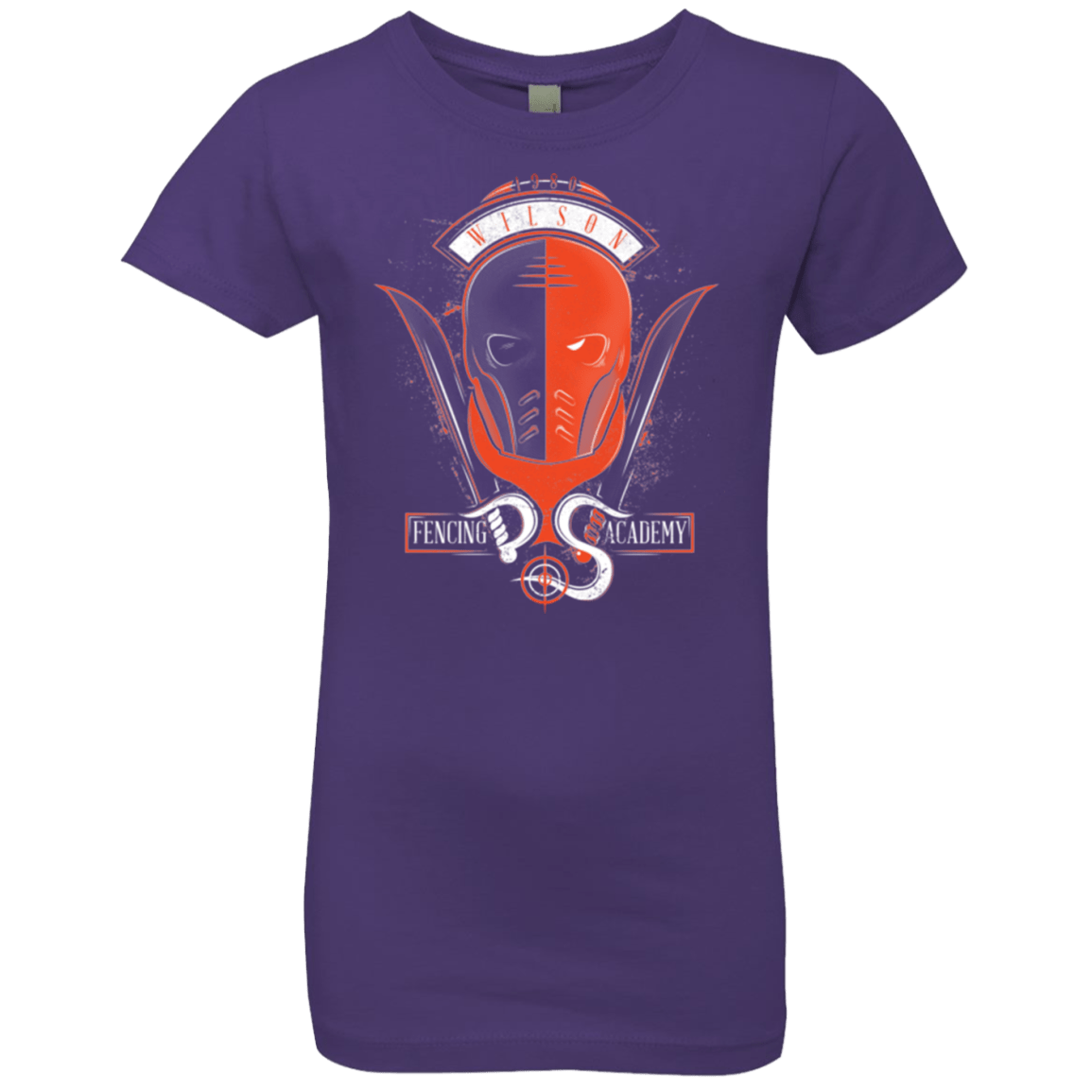 T-Shirts Purple Rush / YXS Fencing Academy Girls Premium T-Shirt