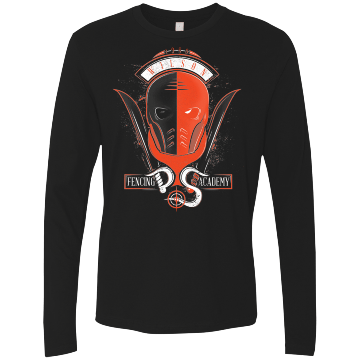 T-Shirts Black / Small Fencing Academy Men's Premium Long Sleeve