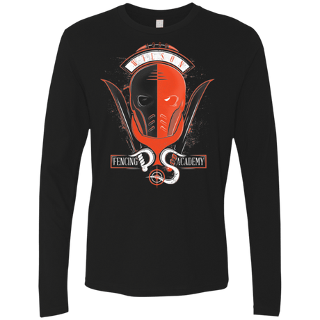 T-Shirts Black / Small Fencing Academy Men's Premium Long Sleeve