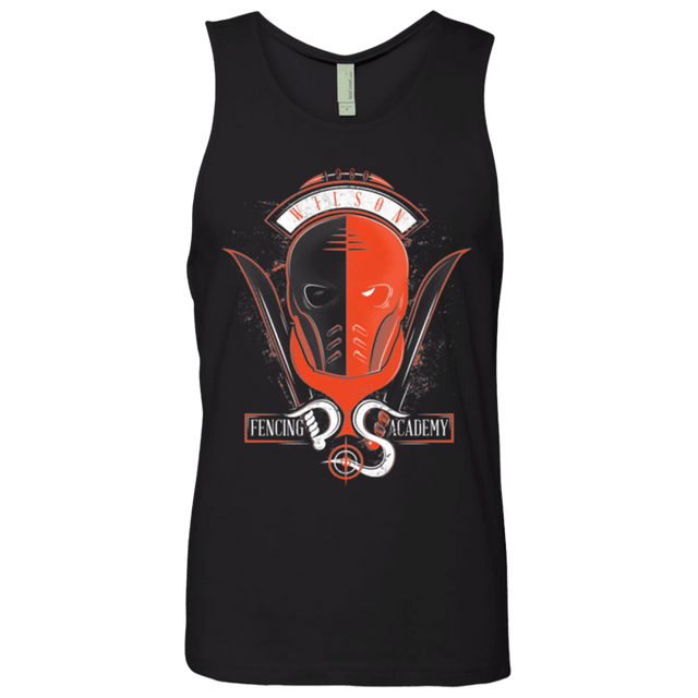 T-Shirts Black / Small Fencing Academy Men's Premium Tank Top