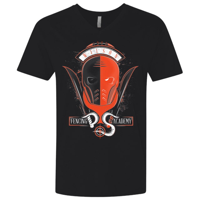 T-Shirts Black / X-Small Fencing Academy Men's Premium V-Neck