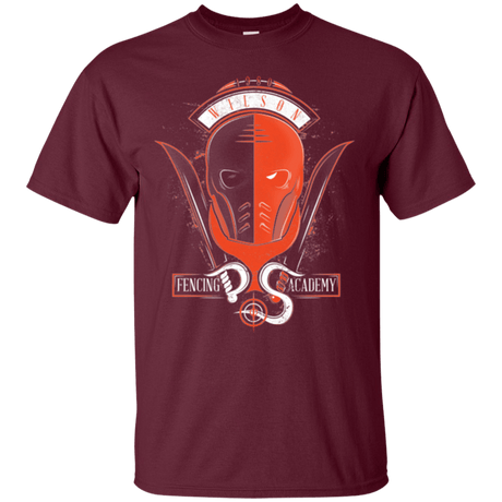 T-Shirts Maroon / Small Fencing Academy T-Shirt