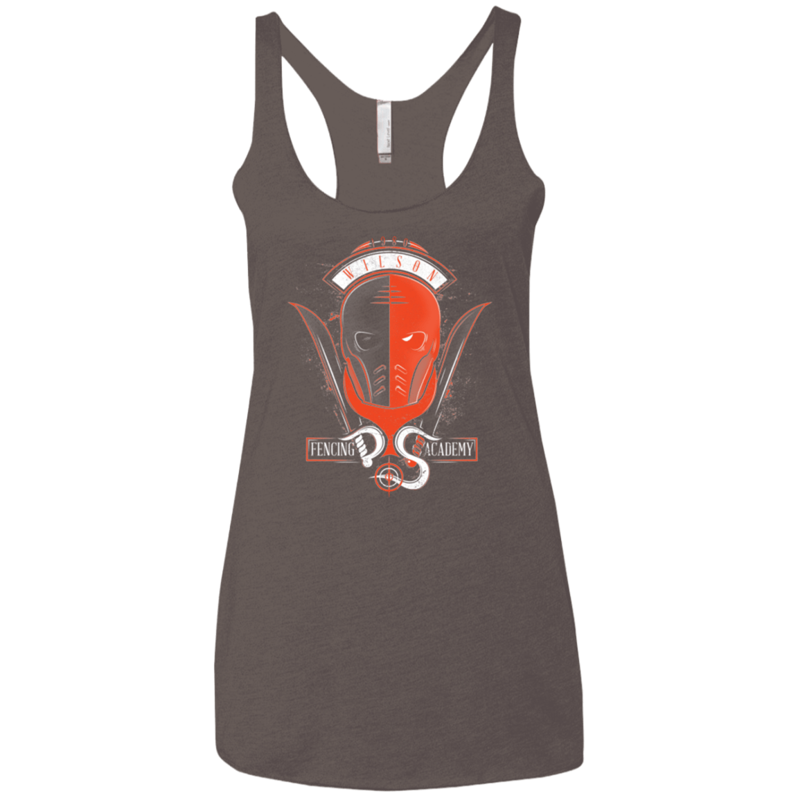 T-Shirts Macchiato / X-Small Fencing Academy Women's Triblend Racerback Tank