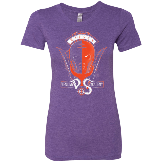 T-Shirts Purple Rush / Small Fencing Academy Women's Triblend T-Shirt