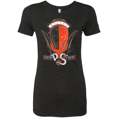 T-Shirts Vintage Black / Small Fencing Academy Women's Triblend T-Shirt