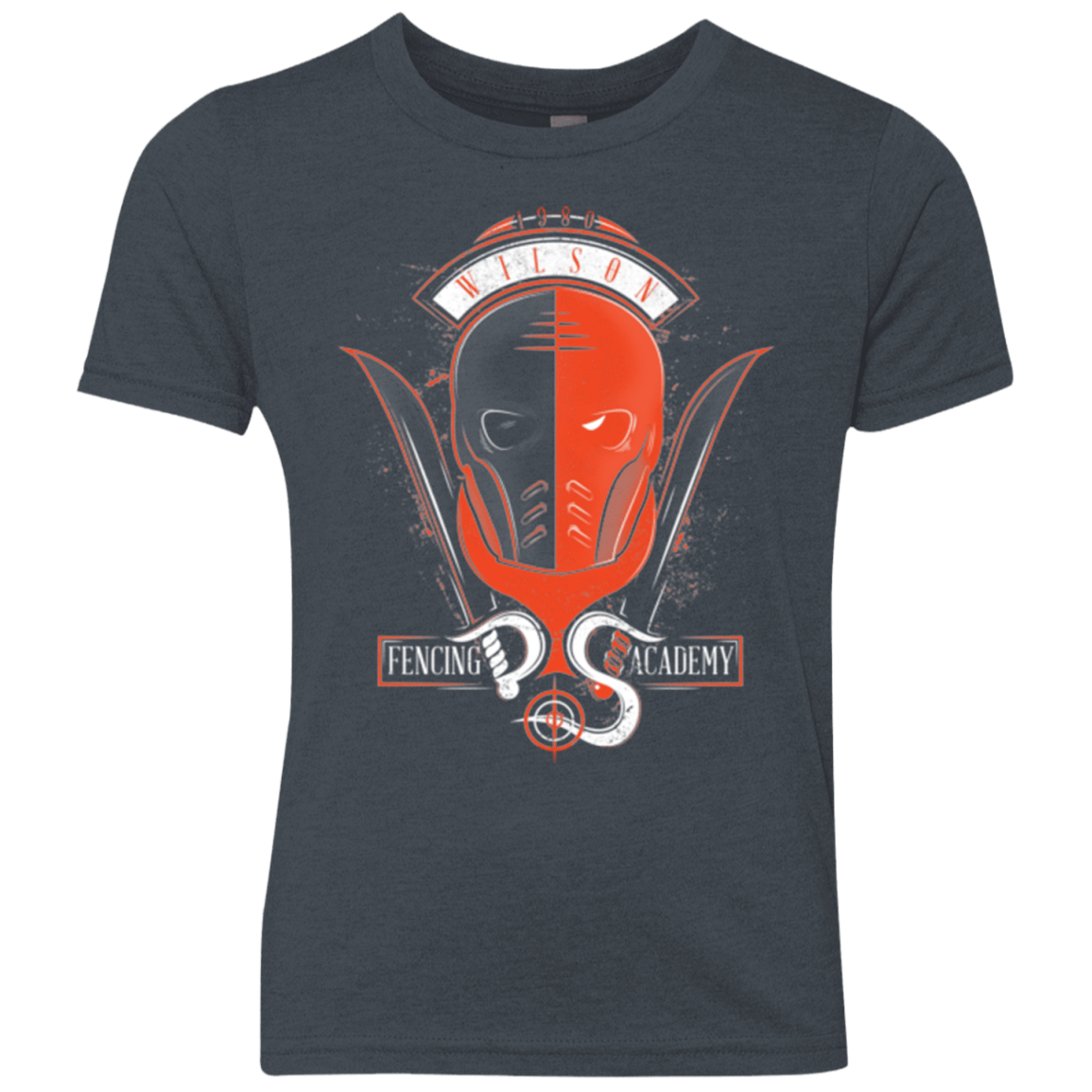 T-Shirts Vintage Navy / YXS Fencing Academy Youth Triblend T-Shirt