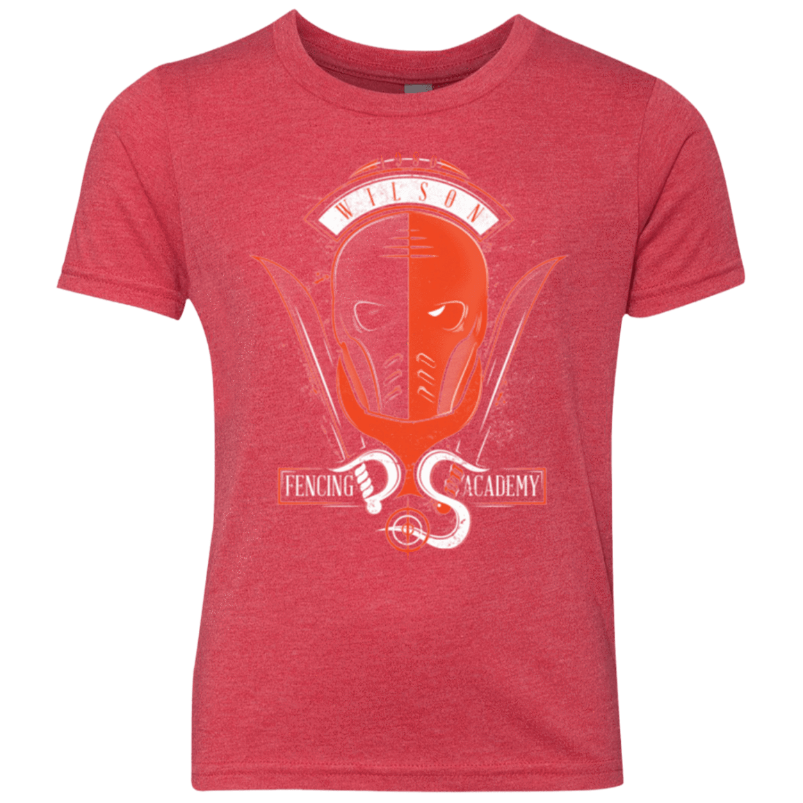 T-Shirts Vintage Red / YXS Fencing Academy Youth Triblend T-Shirt