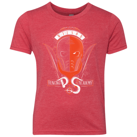 T-Shirts Vintage Red / YXS Fencing Academy Youth Triblend T-Shirt