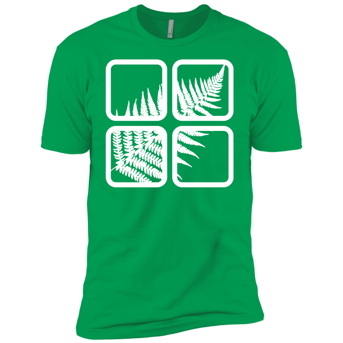 T-Shirts Kelly Green / YXS Fern Pane Boys Premium T-Shirt