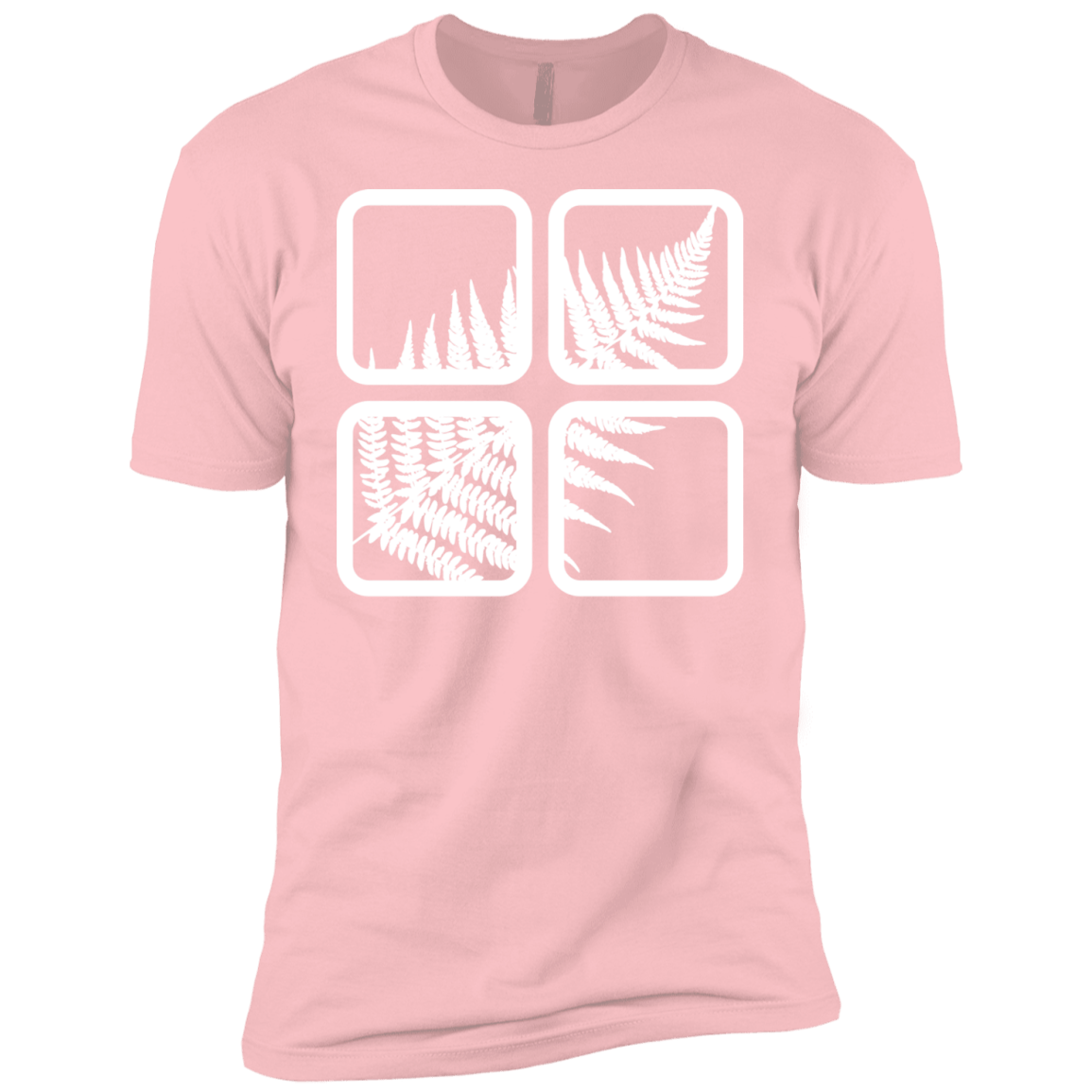 T-Shirts Light Pink / YXS Fern Pane Boys Premium T-Shirt