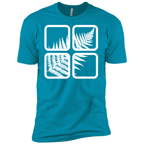 T-Shirts Turquoise / YXS Fern Pane Boys Premium T-Shirt