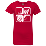 T-Shirts Red / YXS Fern Pane Girls Premium T-Shirt