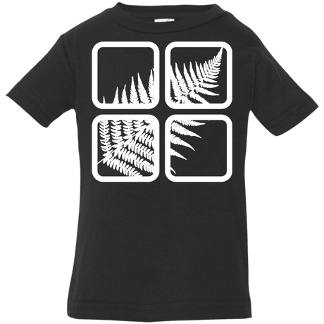 T-Shirts Black / 6 Months Fern Pane Infant Premium T-Shirt
