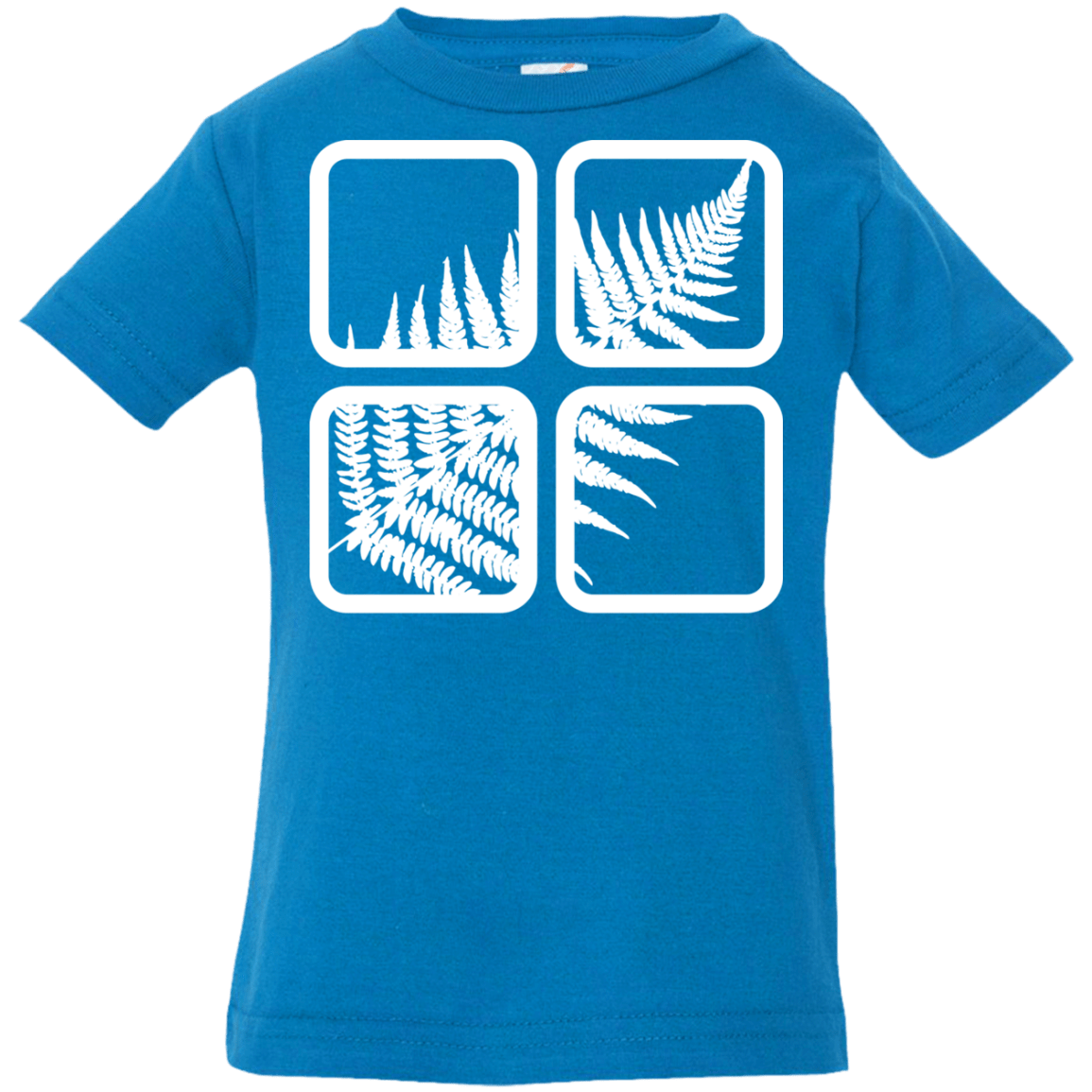 T-Shirts Cobalt / 6 Months Fern Pane Infant Premium T-Shirt