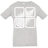 T-Shirts Heather Grey / 6 Months Fern Pane Infant Premium T-Shirt