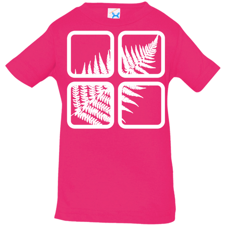 T-Shirts Hot Pink / 6 Months Fern Pane Infant Premium T-Shirt