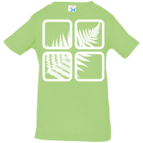 T-Shirts Key Lime / 6 Months Fern Pane Infant Premium T-Shirt