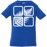 T-Shirts Royal / 6 Months Fern Pane Infant Premium T-Shirt