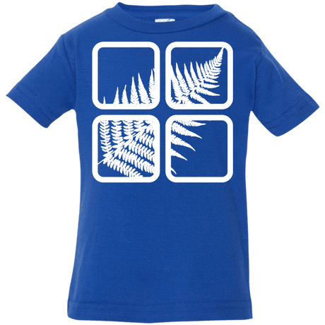 T-Shirts Royal / 6 Months Fern Pane Infant Premium T-Shirt