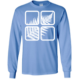 T-Shirts Carolina Blue / S Fern Pane Men's Long Sleeve T-Shirt