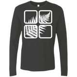 T-Shirts Heavy Metal / S Fern Pane Men's Premium Long Sleeve