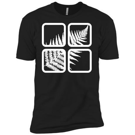 T-Shirts Black / X-Small Fern Pane Men's Premium T-Shirt