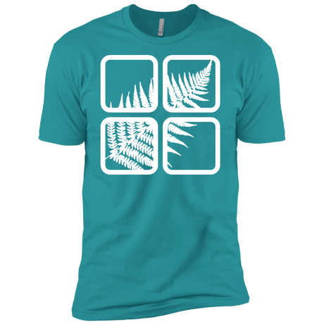 T-Shirts Tahiti Blue / X-Small Fern Pane Men's Premium T-Shirt